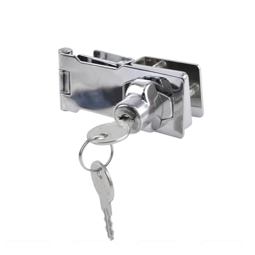 Cabinet Lock Key - Glazen kastslot van zinklegering voor frameloos