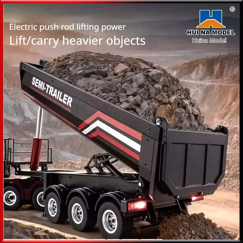 Furniture Leg Set - Huina 1/18 1509 RC Semi-Dump Trailer