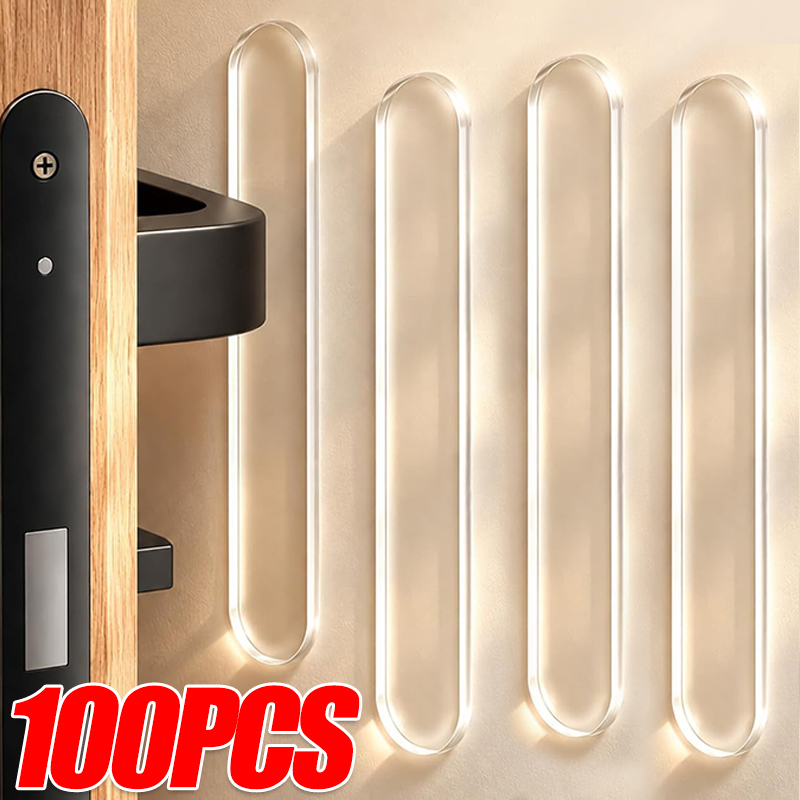 Furniture Hardware Latch - Siliconen kastbumpers strips zelfklevende anti-botsing deurstop