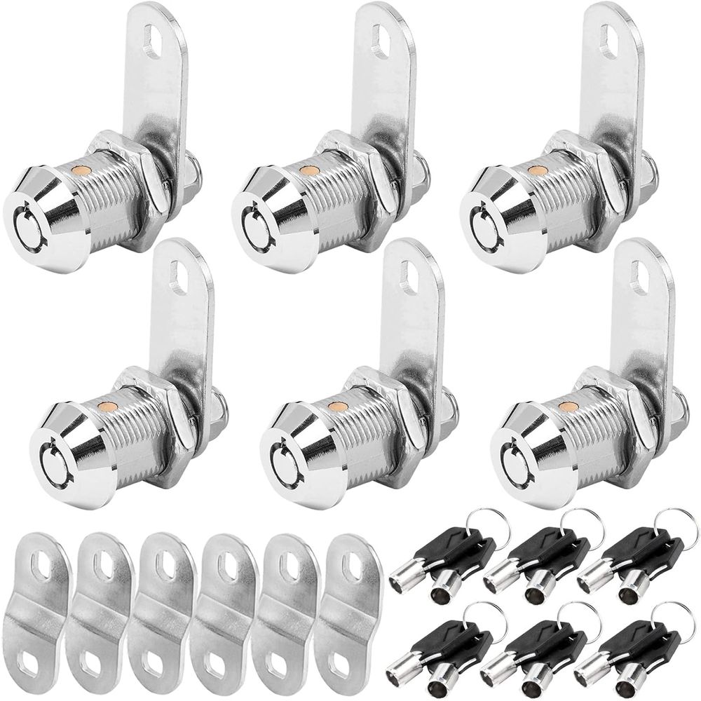 Cabinet Lock Key - RV-opbergsloten - gelijk gesleuteld, 7/8' geschikt