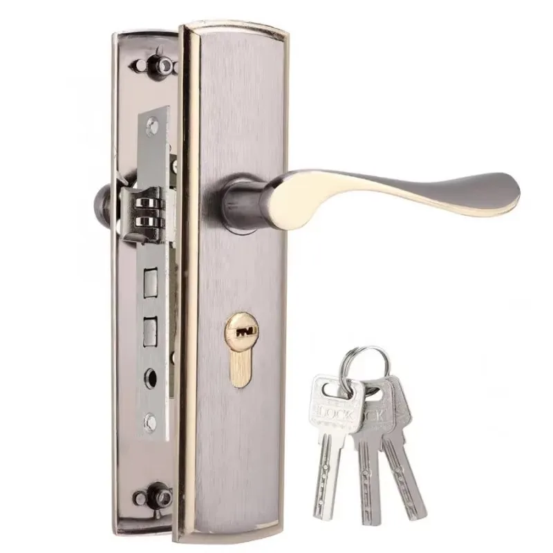 Furniture Hardware Gold - Gouden Deurklink Slot Stille Huis Binnendeurslot