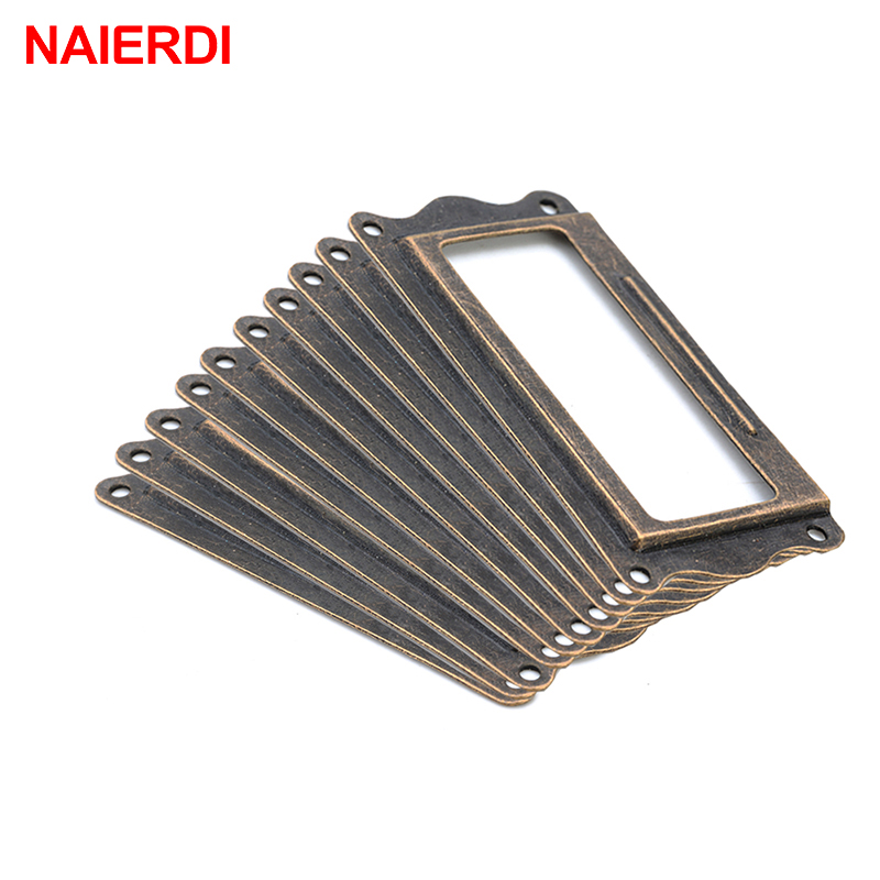 Furniture Hardware Names - 10 Pcs Naierdi Antieke Koperen Handvat