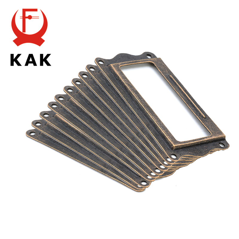 Furniture Hardware Names - 10 stks NED Antiek Messing Handvat