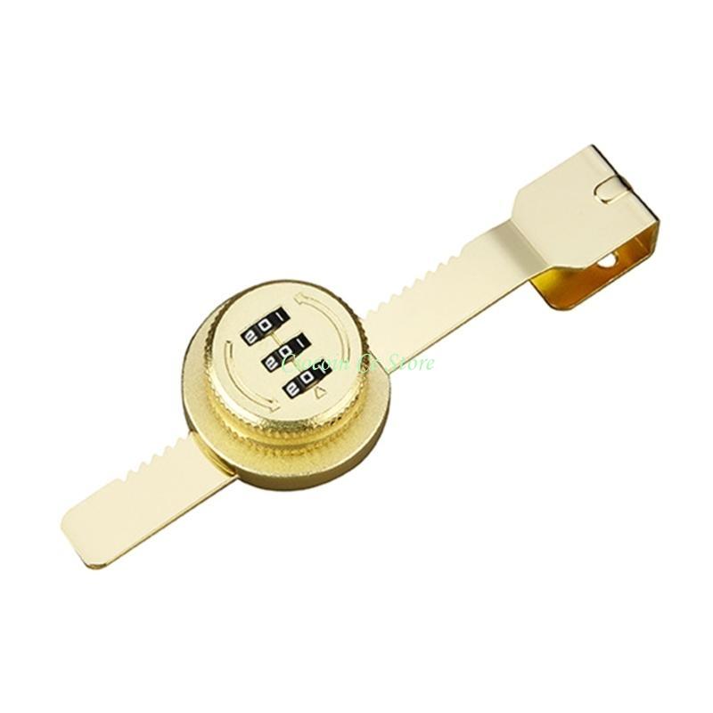 Cabinet Lock Key - X90F Mechanisch wachtwoordslot, zware sleutelloze grendels