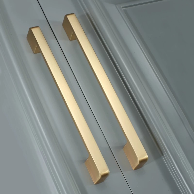 Furniture Hardware Gold - Goud geborstelde kast kast hardware keukenladen