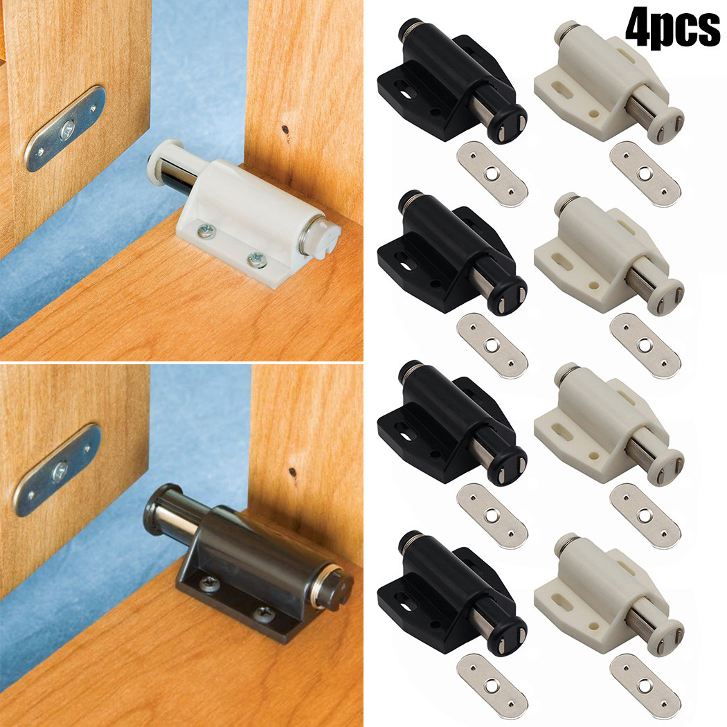 Furniture Hardware Latch - 4 stks/pak Magneet Kastdeur Vangsten Touch-Verstegen