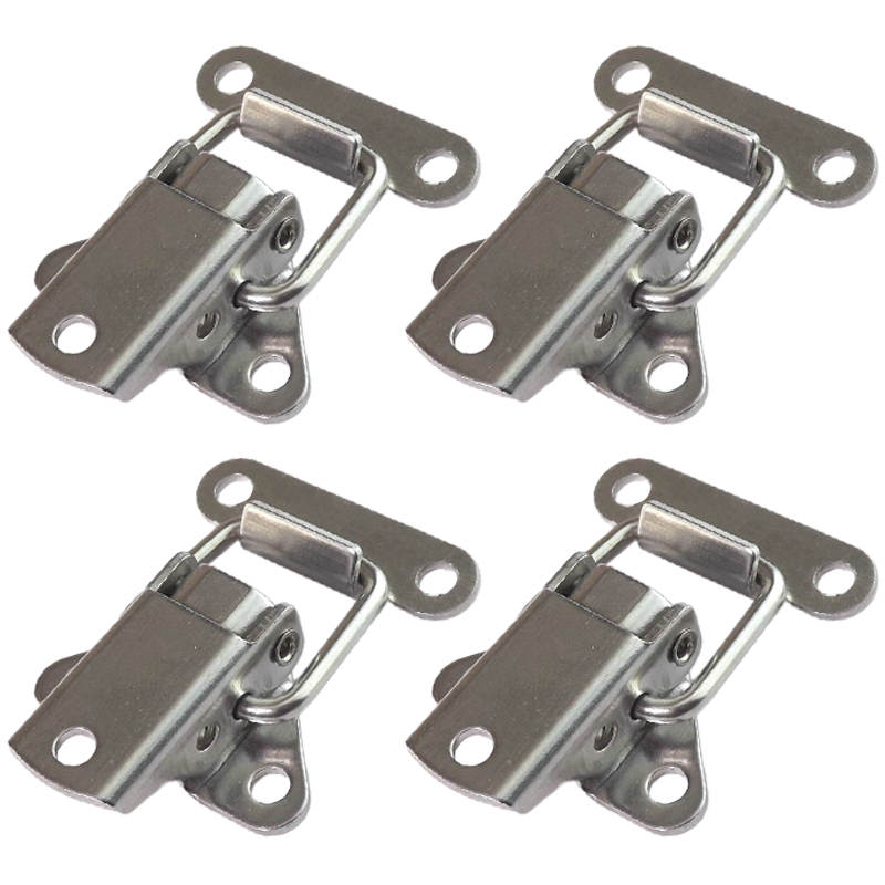 Furniture Hardware Latch - 1/4 Stuks Rvs Mini Gesp Kastdeur