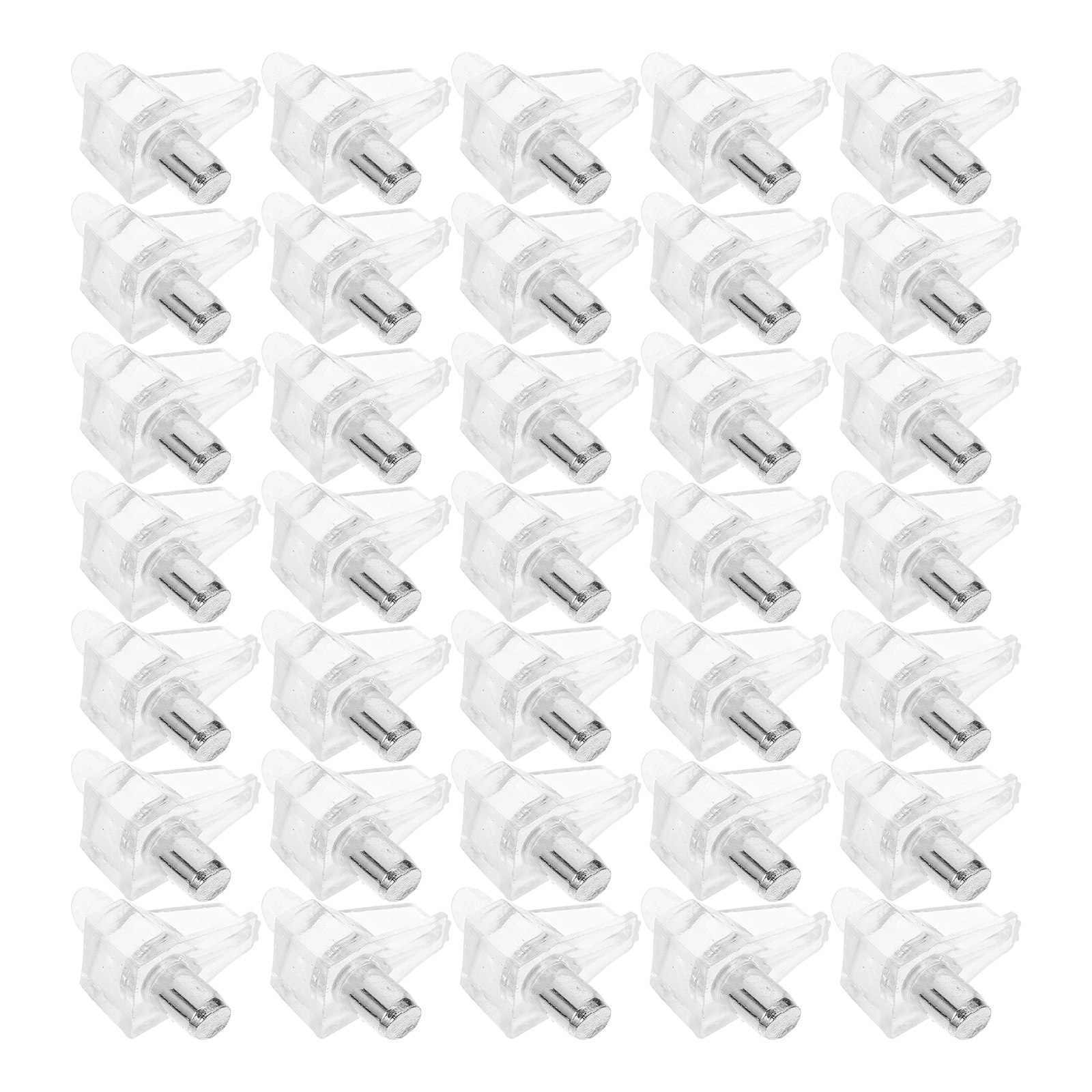 Shelf Peg Support - 100 stuks transparante plankpinnen, duurzame steunen