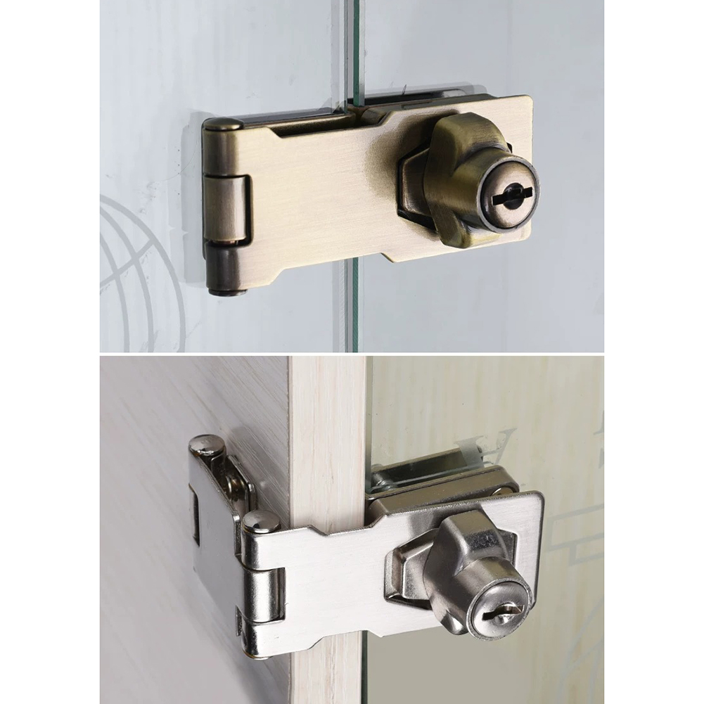 Glazen kastslot van zinklegeri - Cabinet Lock Key recensie en prijs