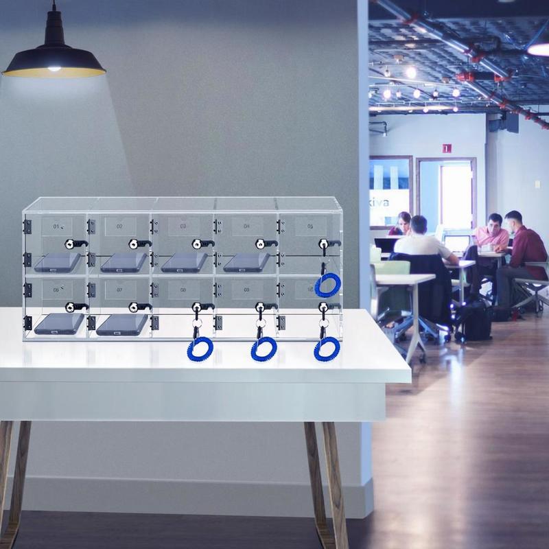 Telefoonopbergkast, 10 vakken, - Cabinet Lock Key recensie en prijs