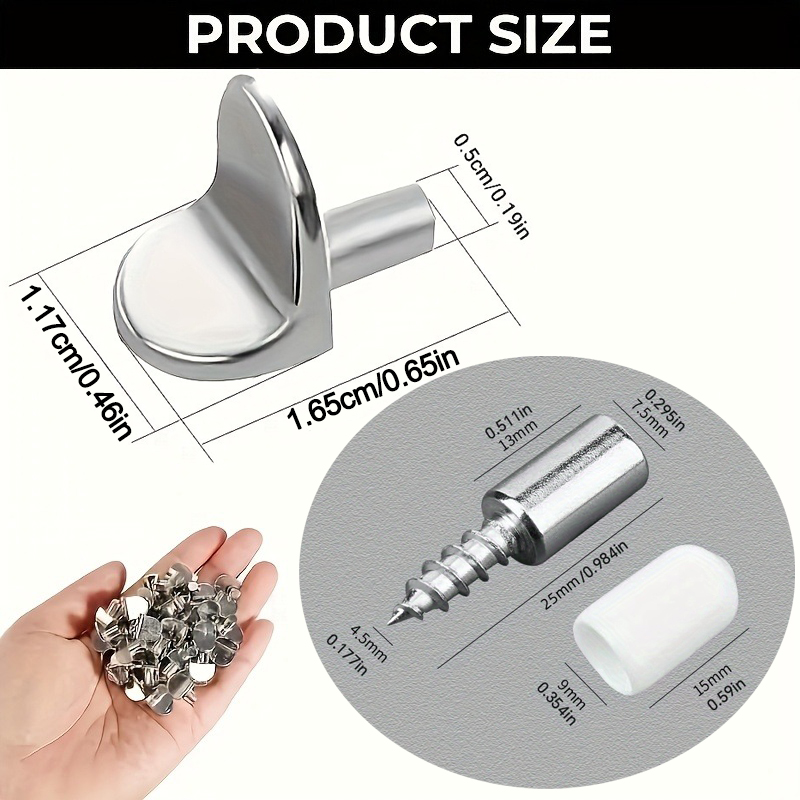 Metalen planksteunen, 2 soorte - Shelf Peg Support recensie en prijs