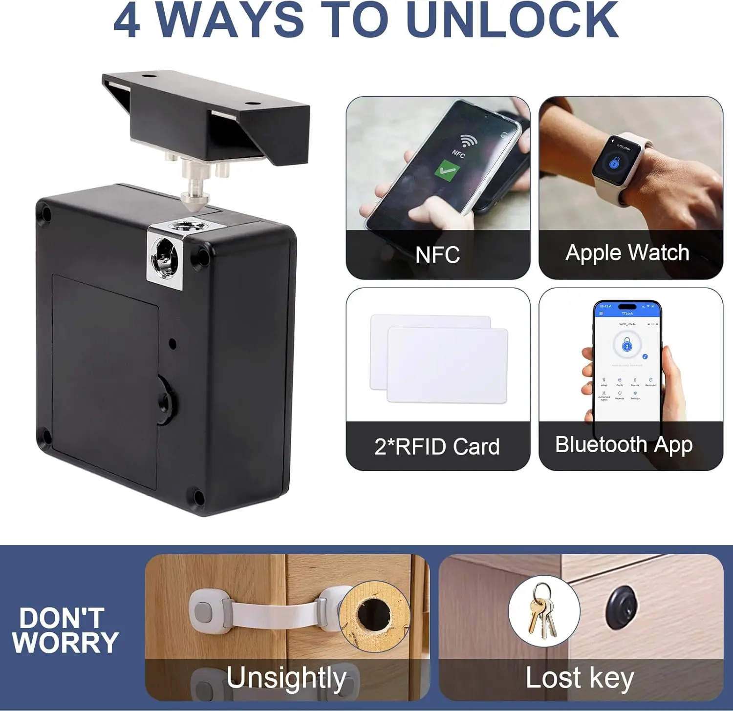 Mobiele telefoon NFC slimme kl - Furniture Hardware Latch recensie en prijs