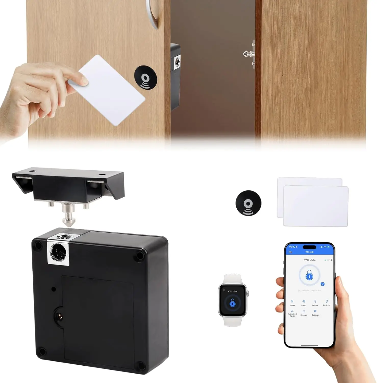 Mobiele telefoon NFC slimme kl - Furniture Hardware Latch recensie en prijs