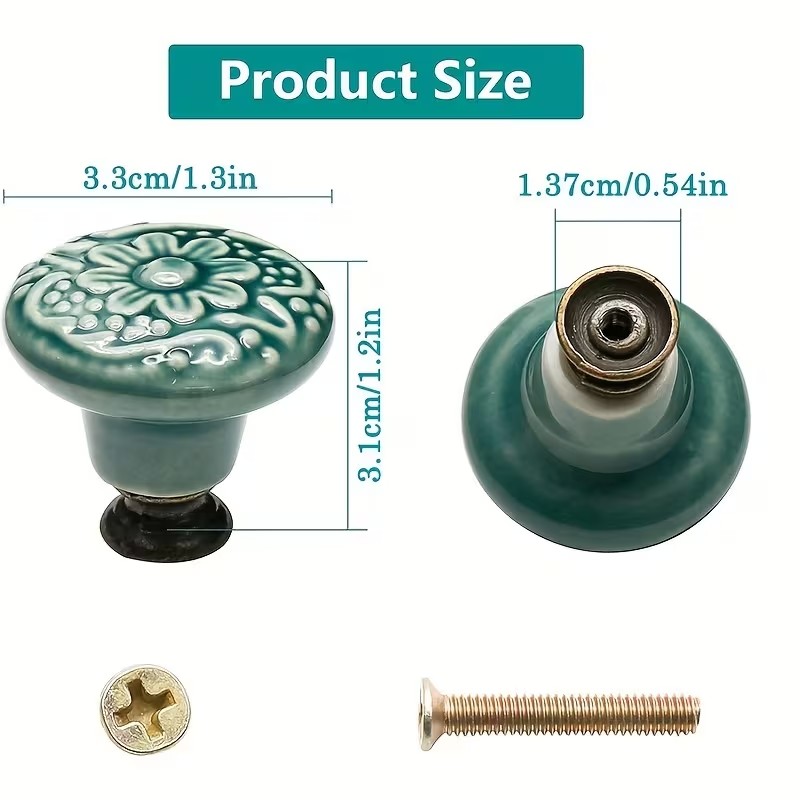 12 stuks keramische kastknoppe - Furniture Hardware Latch recensie en prijs