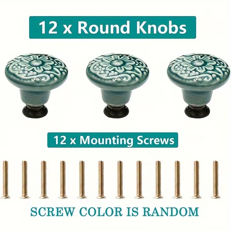 12 stuks keramische kastknoppe - Furniture Hardware Latch recensie en prijs