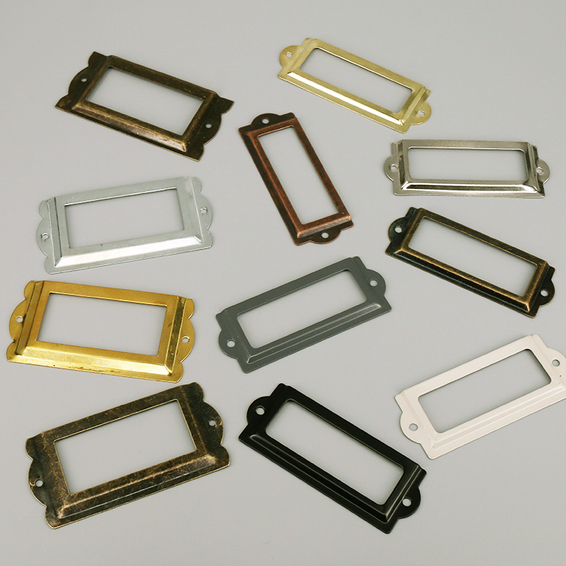 4 STKS Antiek Ijzeren Tag Labe - Furniture Hardware Names recensie en prijs