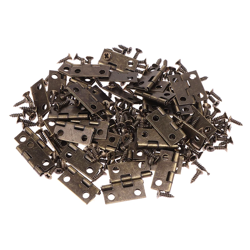 50 stks/doos Scharnieren + 200 - Furniture Hardware Gold recensie en prijs