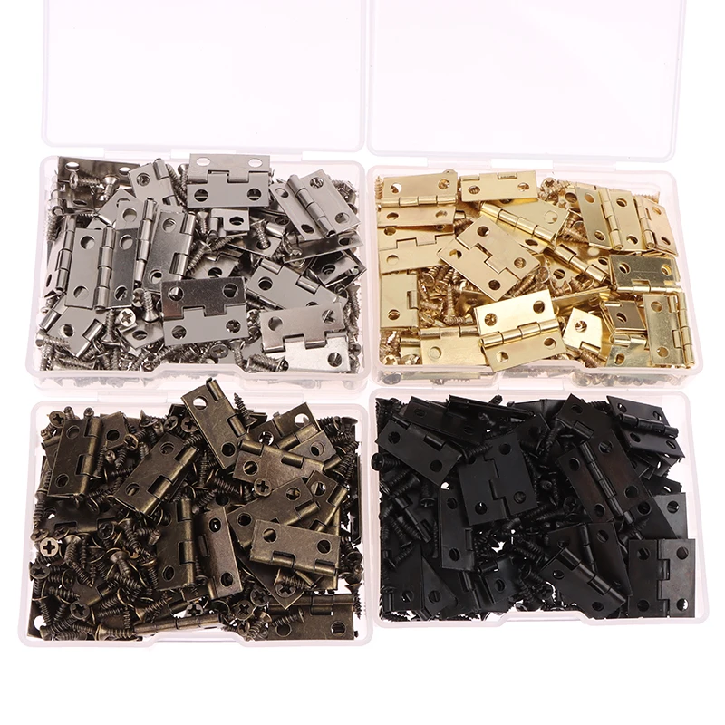 50 stks/doos Scharnieren + 200 - Furniture Hardware Gold recensie en prijs