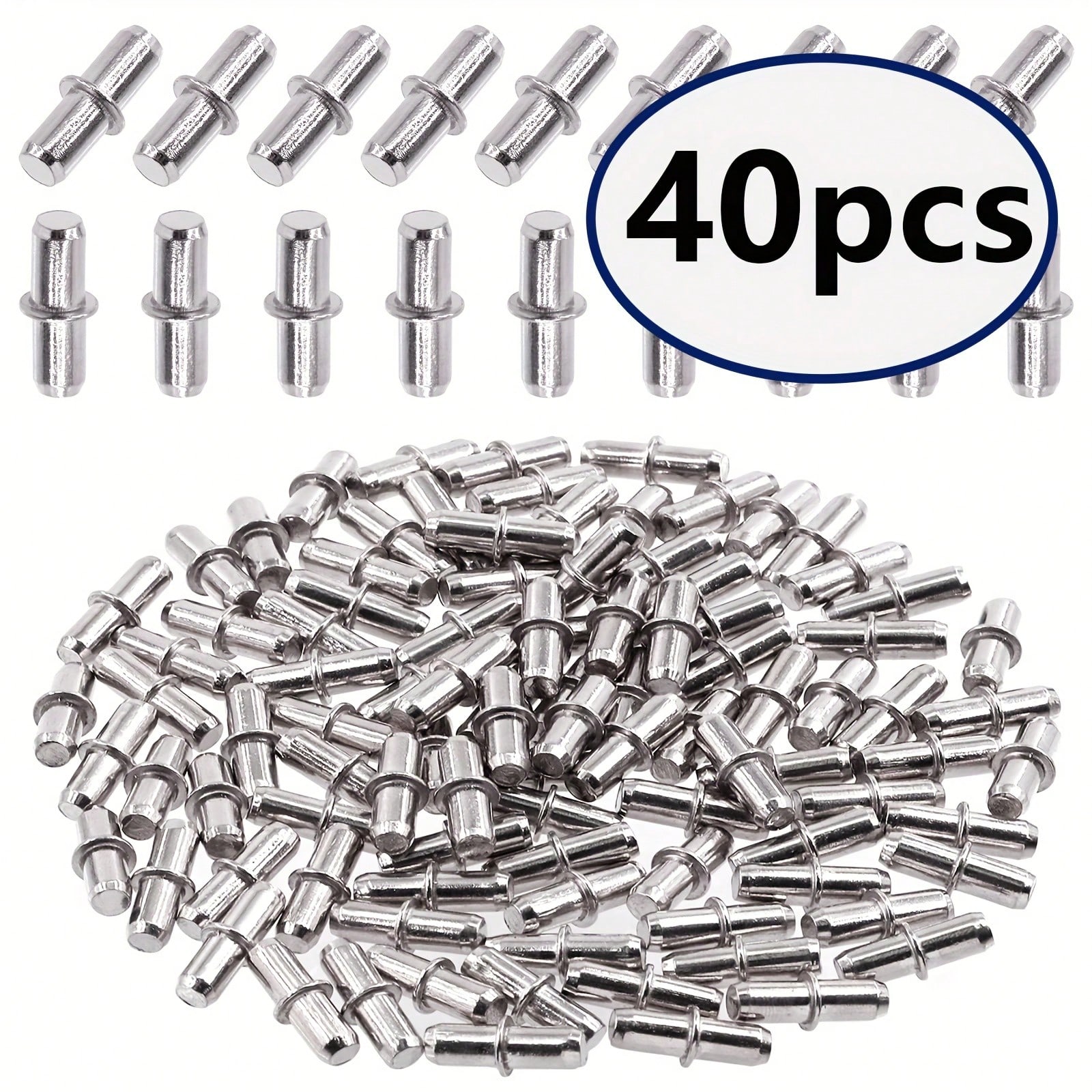 40 stuks plankstiften muurlaag - Shelf Peg Support recensie en prijs