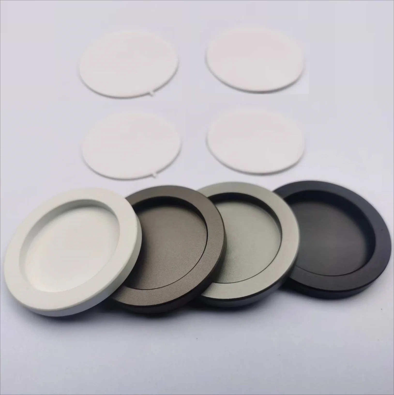 4 stuks aluminium ronde plakke - Furniture Hardware Gold recensie en prijs