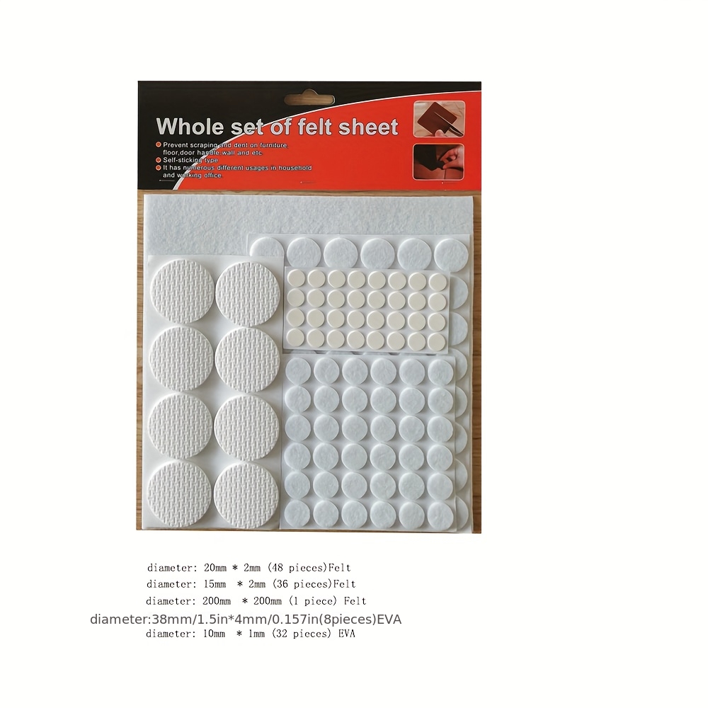 125-delige set meubelviltjes - - Furniture Leg Set recensie en prijs