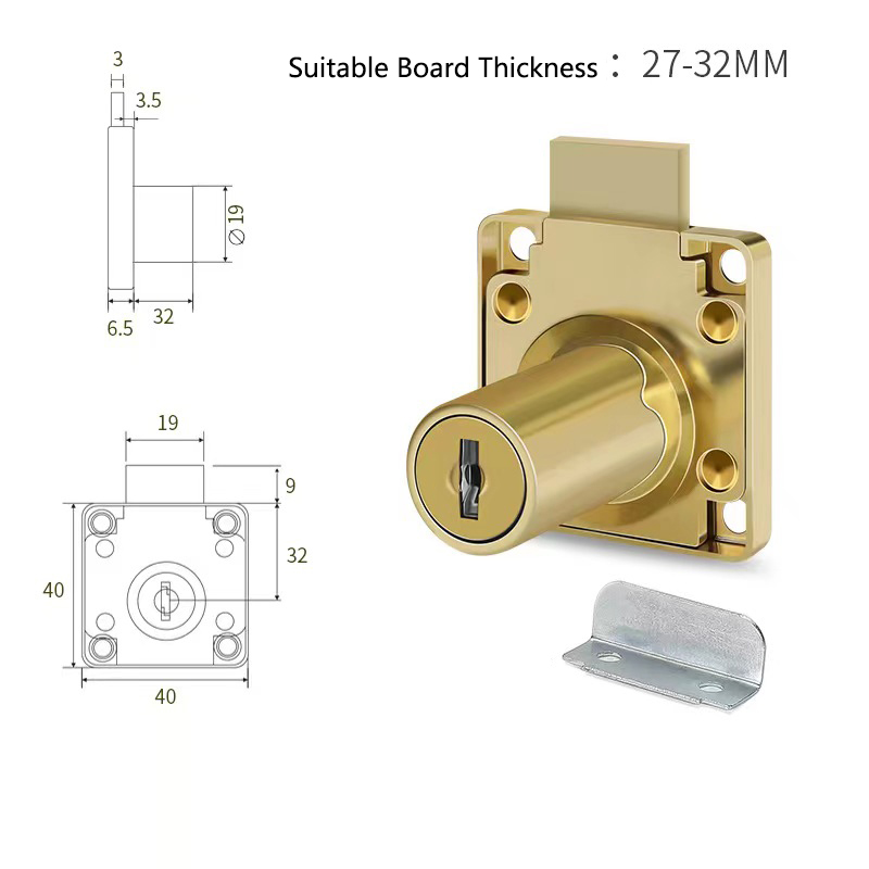 Yutoko Hoogwaardig bureaulades - Furniture Hardware Latch recensie en prijs