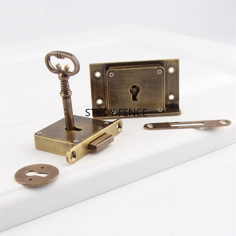 1PC Antiek Metalen Ladeslot Wi - Cabinet Lock Key recensie en prijs