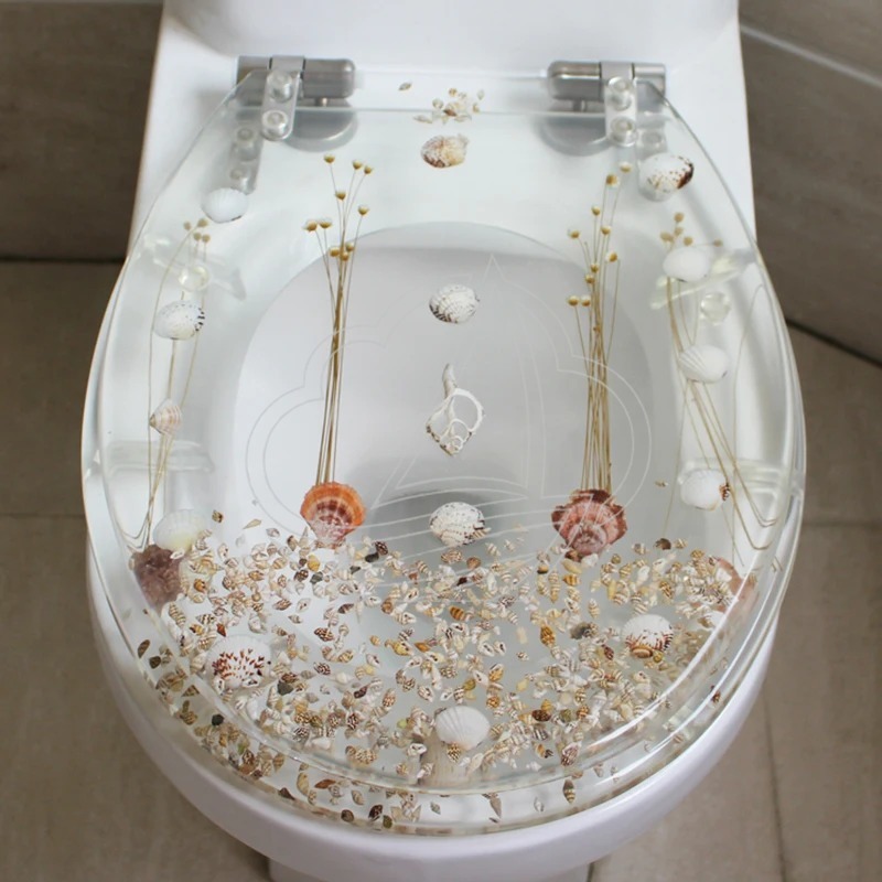 47x38cm Premium Resin Toiletbr - Soft Close Hinge recensie en prijs