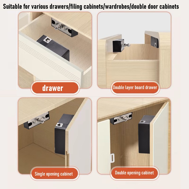 Tuya Smart Kastdeurslot Keyles - Furniture Hardware Latch recensie en prijs