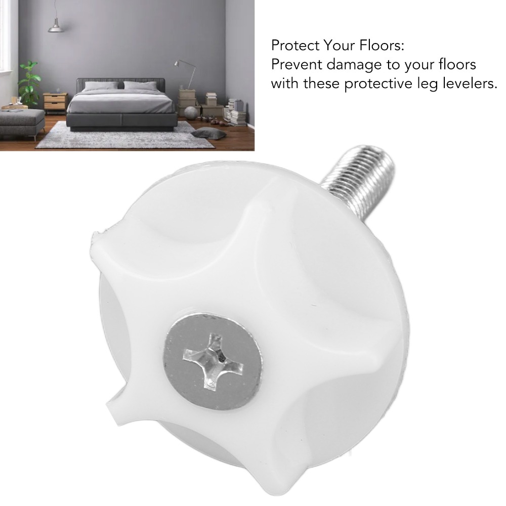 10 stuks witte schroef verstel - Furniture Leveling Hardware recensie en prijs